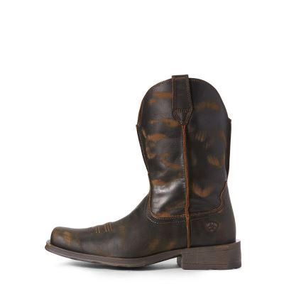 Ariat Rambler Ultra Koyu Kahverengi Western Csizma Erkek (39584-143)